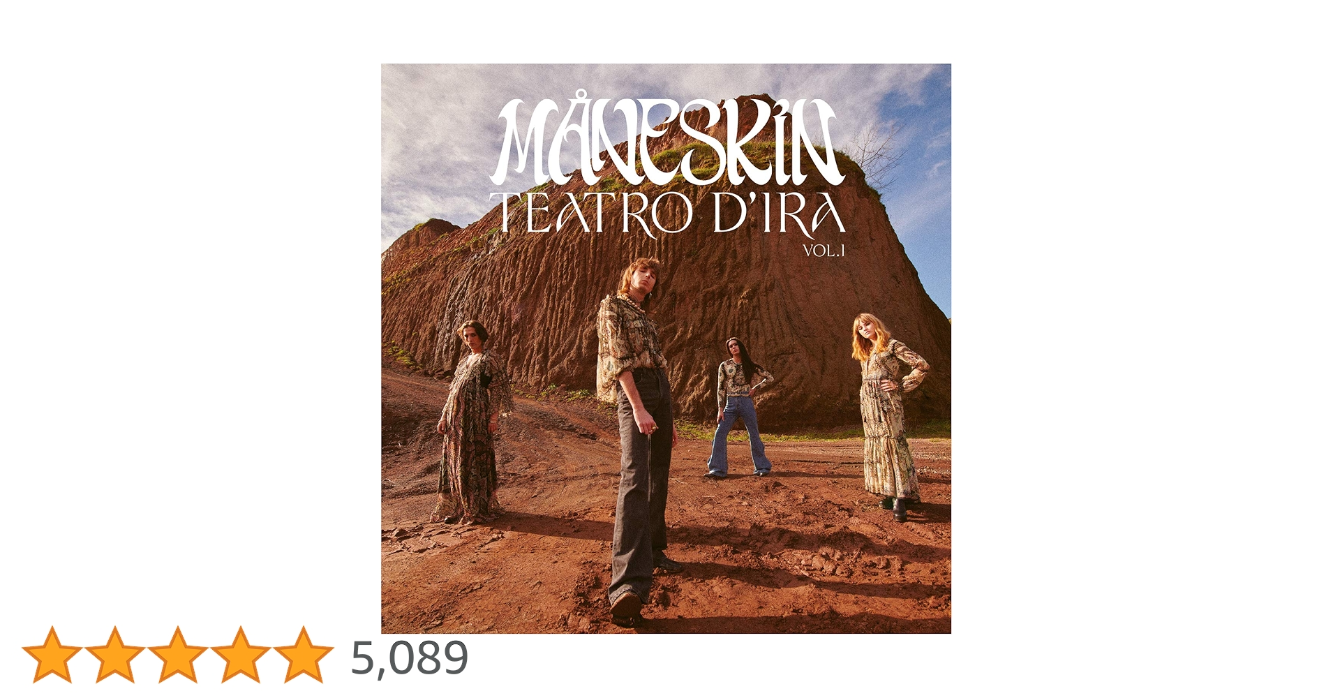 Måneskin Teatro D'ira Vol. 1 レコード Maneskin - Teatro D'Ira: Vol. I - Amazon.com Music